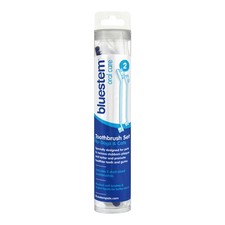 Bluestem toothbrbluestem Pet Toothbrush Set - Includes 2 Double-Sided Dog and