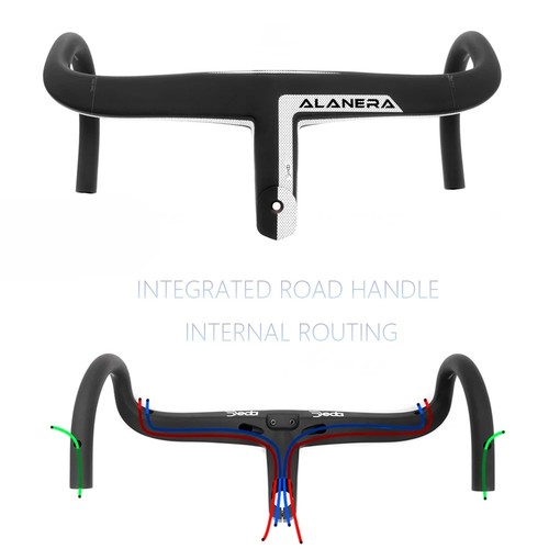 Carbon Rennrad Lenker interne Verkabelung integrierter Computerhalter für Rennräder - Bild 1 von 44
