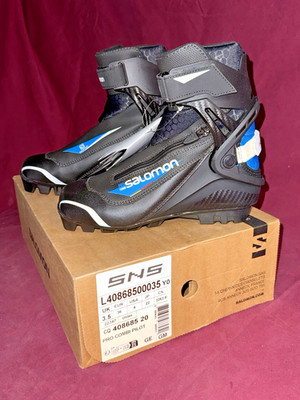 New!   Salomon Pro Combi Pilot Women's Nordic Ski BOOTS EUR 36 SNS-PILOT SK/CL