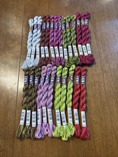 NOS 25 DMC Perle Color Variations Size 5 Pearl Cotton Thread ~ASSORTED COLORS~