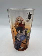 NARUTO Loot Crate Exclusive Orange Shippuden Pint Glass Cup Anime By Just Funky