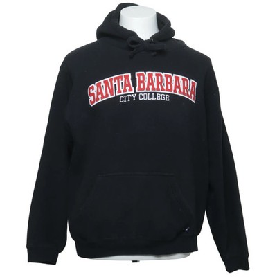 J America, Kapuzenpullover, Größe: M, Schwarz, Print, Fleece, Herren #GZD