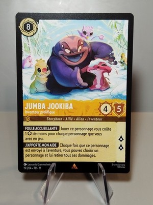 LORCANA FR - Chapter 11 19/204 Jumba Jookiba - Rare Neu