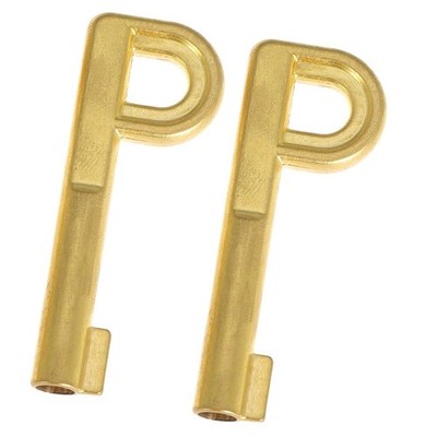 Self Lock P Key for Self-Lock Pedestal Locks Replaces TTK-225 P-Key Tool (2pcs)