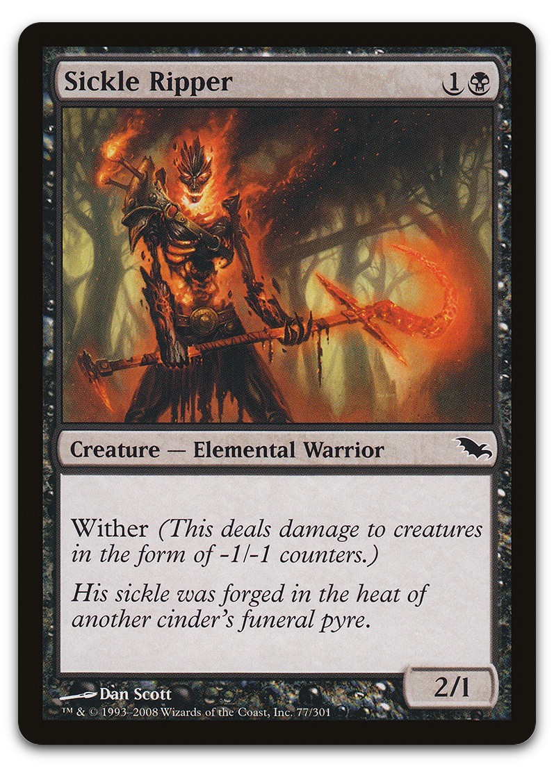 Sickle Ripper #77 (LP) Shadowmoor SHM Magic MTG