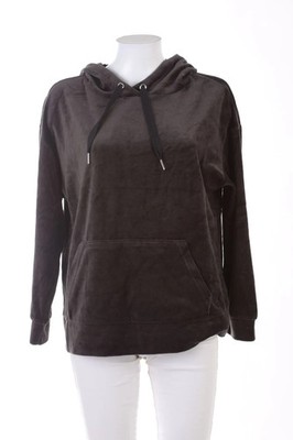 Essentials by Tchibo Kapuzen-Pullover Hoodie Samt XL schwarz