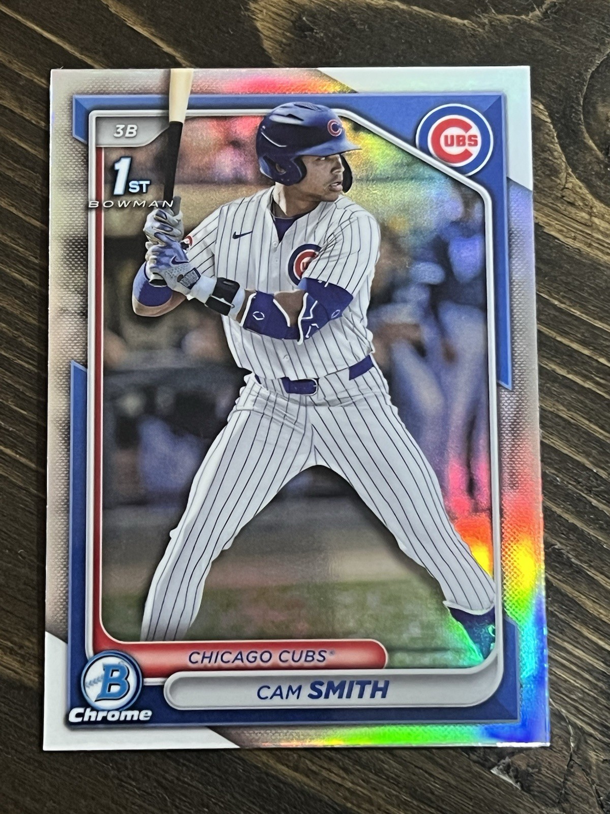 Cam Smith 2024 Bowman Draft 1st Chrome Refractor #BDC-67 - Cubs, Astros