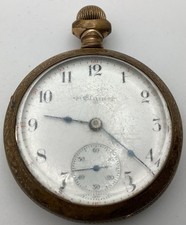 1904 Elgin Grade 208 18s Model 5 7J Gold Filled Pocket Watch RUNS