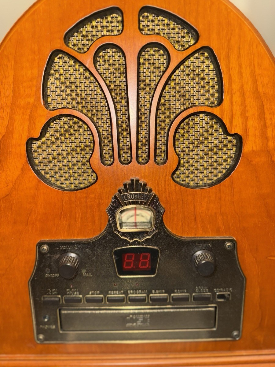 Crosley CR32CD Cathedral Retro Table Top Radio w/ CD Player