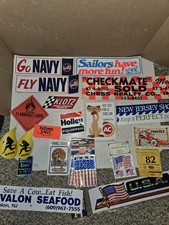 33 Vintage 80s/90s Stickers,Decals,Bumper,Racing,Stud Oil,Holley,AC,Klotz,Avalon
