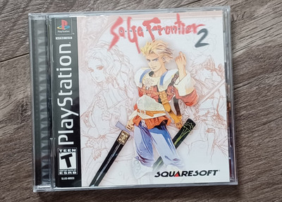 SAGA FRONTIER 2 by SQUARESOFT for Playstation 1 / PS1 Complete in Box! AWESOME!!