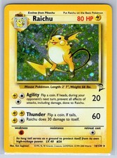 Raichu #16 Prices | Pokemon Base Set 2 | Pokemon Cards