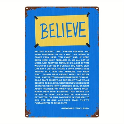 Theodore Edson Raso:Vintage Motivational Tin Metal Signs Home Décor 8x12 Rustic