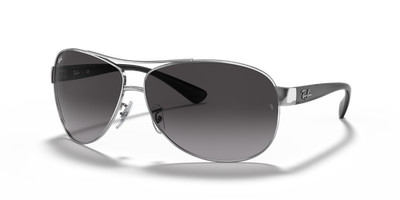 Ray-Ban RB3386 Polished Silver/Grey Gradient 63mm Sunglasses RB3386 003/8G 63-13