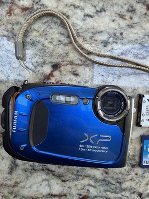 Fujifilm FinePix XP Series XP60 16.4MP Digital Camera - Black for