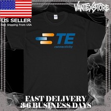 NEW SHIRT TE CONNECTIVITY LOGO MEN'S T-SHIRT FUNNY AMERICAN USA SIZE S-5XL