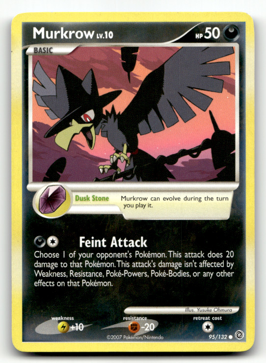 Murkrow 95/132 Normal Common Secret Wonders LP