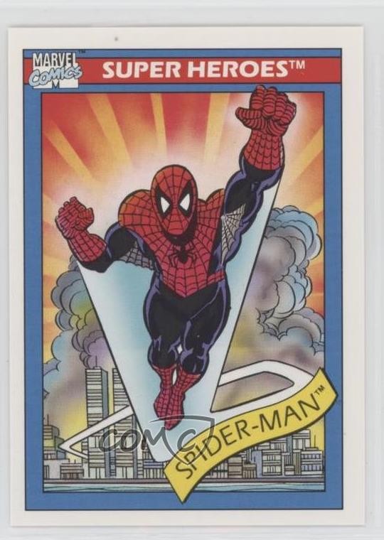 1990 Impel Marvel Universe Super Heroes Cosmic Spider-Man #30 11qd
