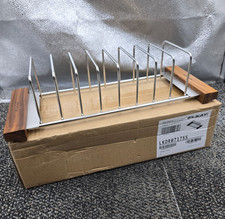 Elkay LKDR0717SS Crosstown 16-7/8" L x 6-3/4" W Stainless Steel Dish Drying Rack