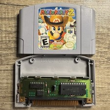 Mario Party 2 Nintendo 64 N64 Authentic Game Cartridge Serviced Tested Cleaned
