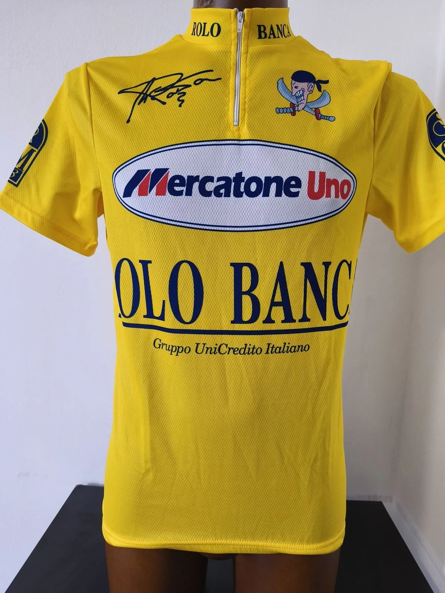 Maillot Cyclisme Vintage – Mercatone Uno Wega Magniflex, Taille XXXL, Occasion