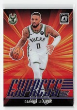 2024-25 PANINI DONRUSS OPTIC EXPRESS LANE DAMIAN LILLARD #14 PURPLE BUCKS