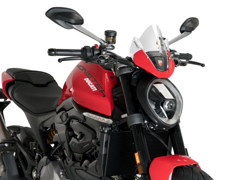 Puig Clear Sport Screen Ducati Monster 937 2021-2025