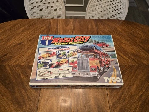 🚨👀🚨👀 BRAND NEW!!!! TYCO US 1 ELECTRIC TRUCKING SET # 3209 - SEALED BOX