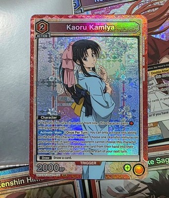 Kaoru Kamiya UE11BT/RNK-1-071 Union Arena Rurouni Kenshin English New Unused