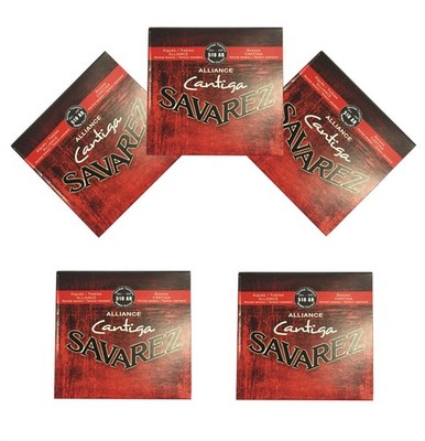 Savarez Guitar Strings 5 Sets Nylon Alliance Cantiga Normal Tension 510AR