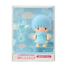【Sanrio】 LITTLE TWIN STARS Kiki Flocked Doll Angel (Pitatto Friends Mini)