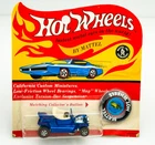 Hot Wheels Redline HOT HEAP Blue HK White Interior NEW in BLISTERPACK !!!