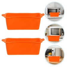 4pcs Grill Grease Catcher Silicone Liner, Drip Pan Liner for Griddle, Oil