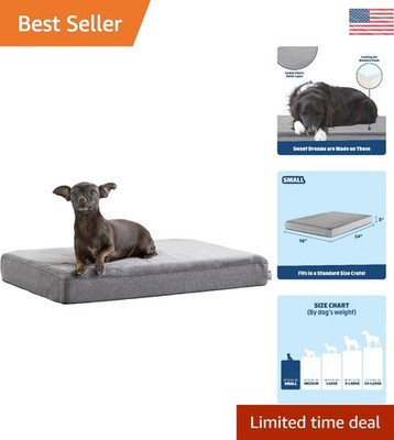 Small Orthopedic Dog Bed with Memory Foam - Your Pet s Ultimate Comfort Layer