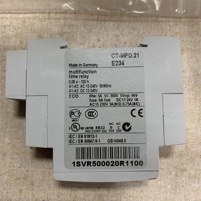 CT-MFD.21 1SVR500020R1100 Time Relay for ABB 12-240V AC/DC