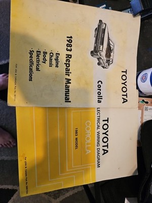 Repair metal for a toyota corolla in nineteen eighty three