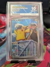 Perfect Subgrades Pokémon Captain Pikachu Gem 5 01/07 Ace Graded Gem Mint 10