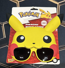 Pokemon Pikachu Sun-Staches Sunglasses 100 UV Protection/Shatter Resistant NEW