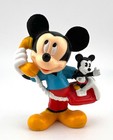 Vintage Mickey Mouse on Mickey Telephone PVC 2.25" Figure, Applause