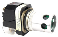 ALLEN BRADLEY MOMENTARY PUSH BUTTON GUARD Green 800T-PA16 A-B extended head
