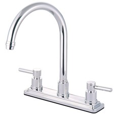 Kingston Brass KS879.DLLS Concord 1.8 GPM Standard Kitchen Faucet - Chrome