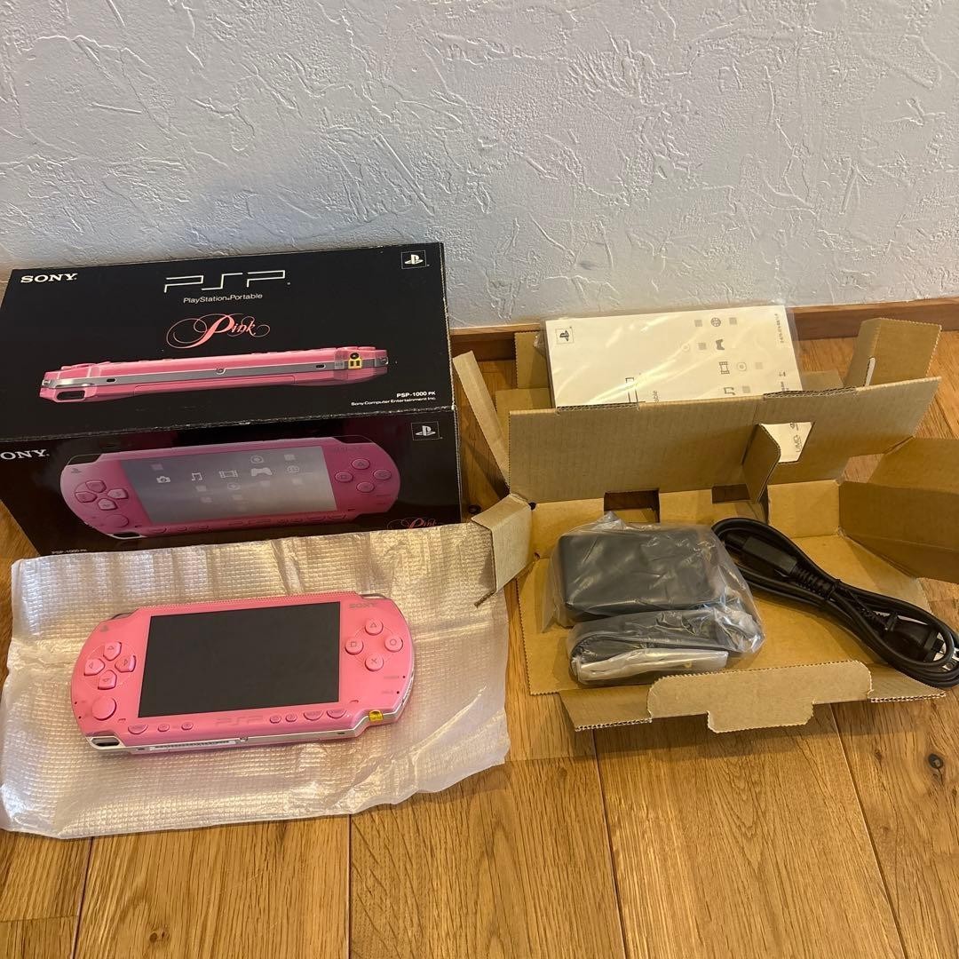 Sony PlayStation portable PSP 1000 Pink PSP-1000PK Console Japan