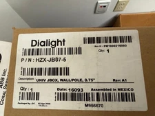 Dialight HZX-JB075 Universal Junction Box HZX-JB07-5 New
