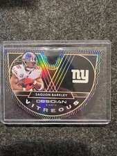 2020 Panini Obsidian Vitreous Saquon Barkley #V13 /25