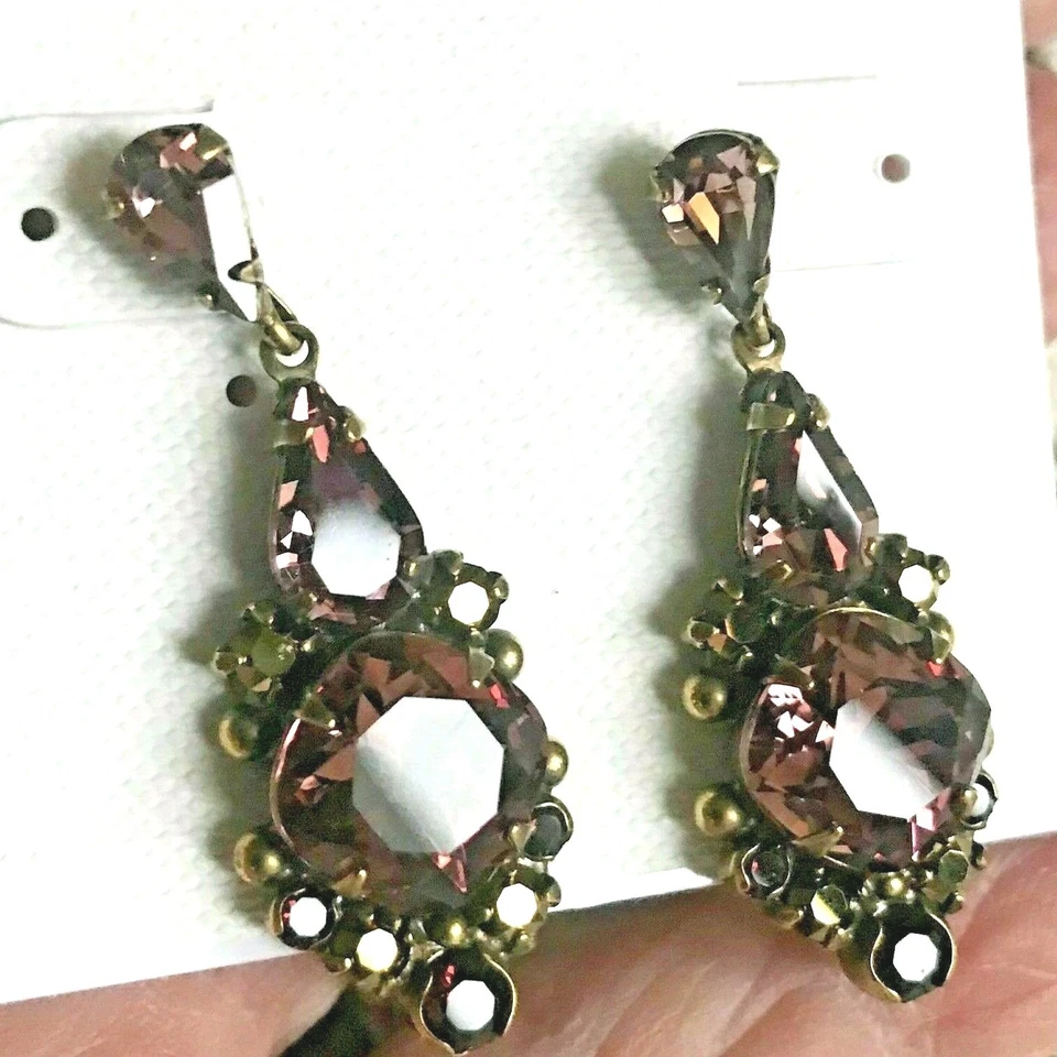 *NUEVO* Y *RETIRADO* ~ Sorrelli ~ "CAOBA" ~ "Dulces golosinas" 🎅 Pendientes  Foto 2 de 2