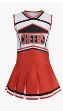Colorful House Cheerleader Costume for Girls Cheerleader Uniform Outfit Child