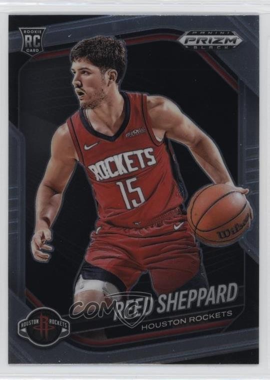 2024-25 Panini Prizm Black Reed Sheppard #145 Rookie RC