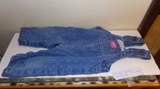 Vintage Youth Osh Kosh Denim with Roses Bib Overalls 12 months Nice Doll wear