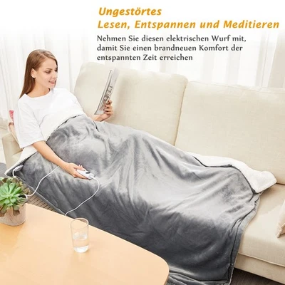 BLACK FRIDAY 45% OFF! Mia&Coco Heizdecke 160x130