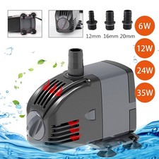 Water Pump Feature Fountain Outdoor Garden Fish Pond Aquarium Submersible UK